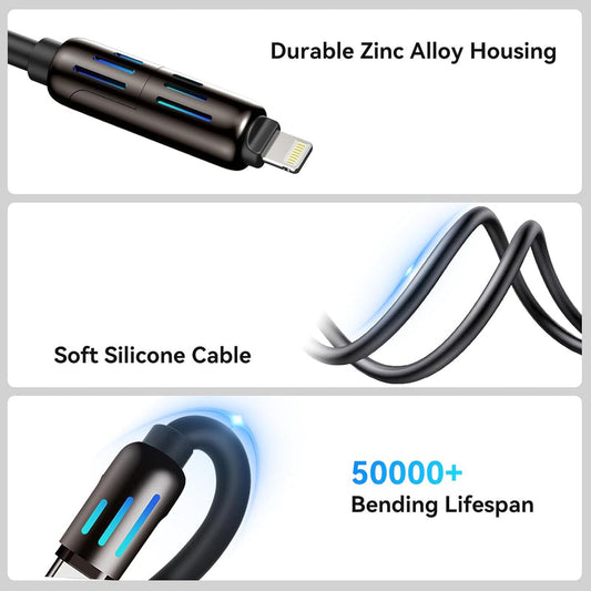 4-in-1 Multi USB Charging Cable Top Selling Product Description