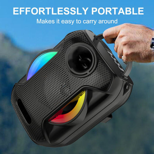 Sing-E - Portable Bluetooth Speaker WIth RGB Lights