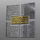 4 Quls Kufic Bismillah, Surah Al-Falaq, An-Nas, Al-Ikhlas, Al Kafirun Acrylic Islamic Wall Art
