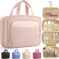 Large Travel Cosmetic Bag with Waterproof Hanging Hook