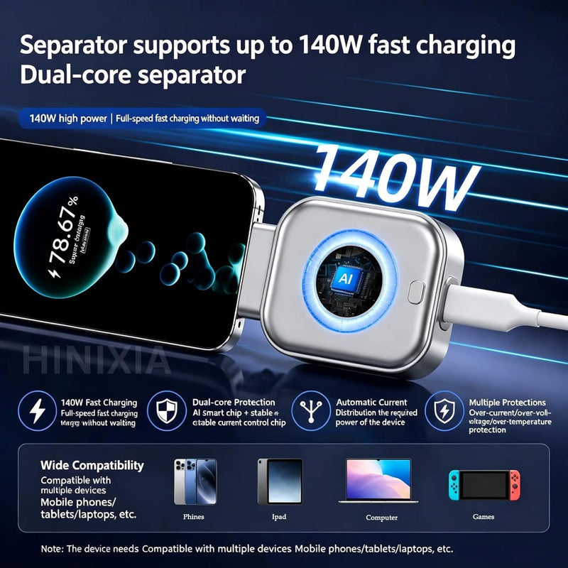 Auto Eject Charging Separator