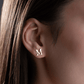 Custom Letter Stud Earring
