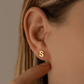 Custom Letter Stud Earring