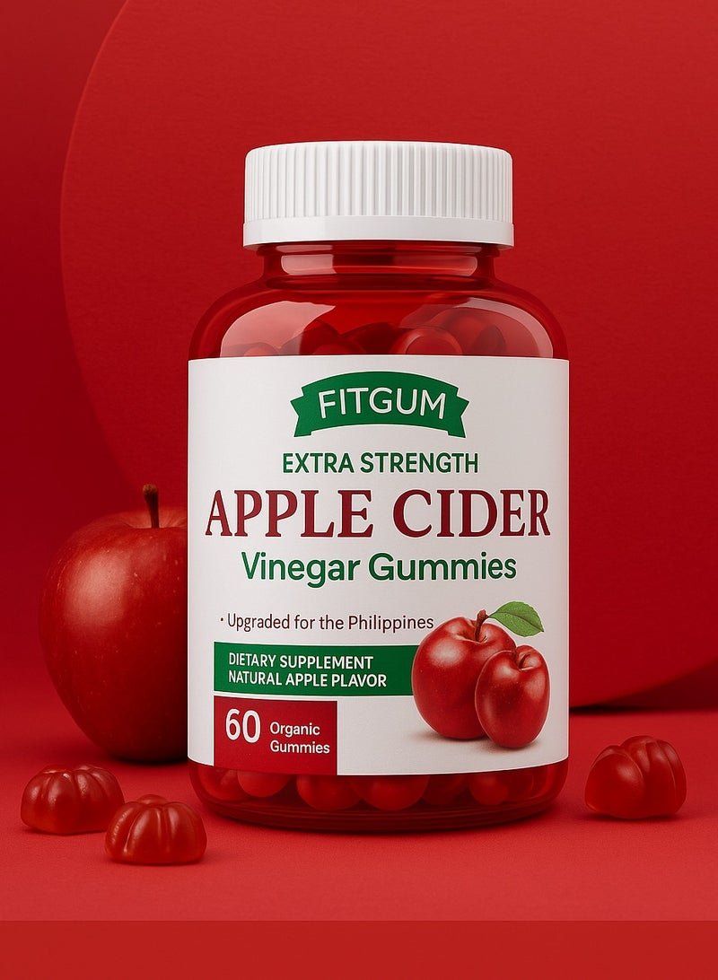 FitGum - Extra Strength Apple Cider Vinegar Gummies (Original) Product Description View description