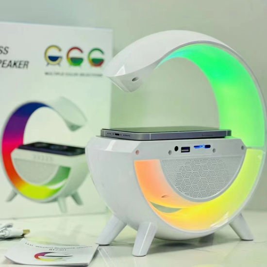 Led Wireless Charger Speaker Product Description
