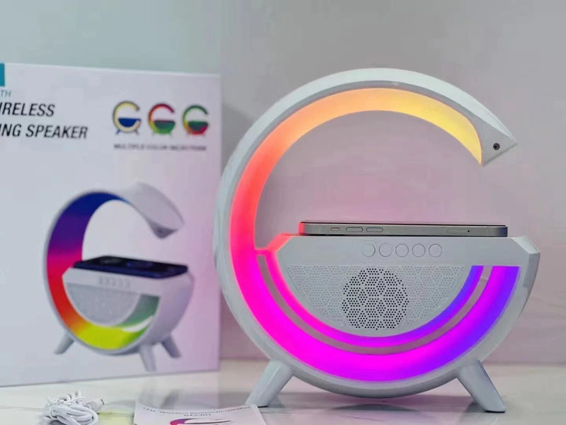 Led Wireless Charger Speaker Product Description