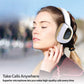 Wireless Headphones with LED Speedometer Display
