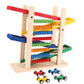 Wood Toy - Wooden Abacus & Car Slide Learning