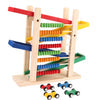 Wood Toy - Wooden Abacus & Car Slide Learning