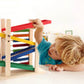 Wood Toy - Wooden Abacus & Car Slide Learning